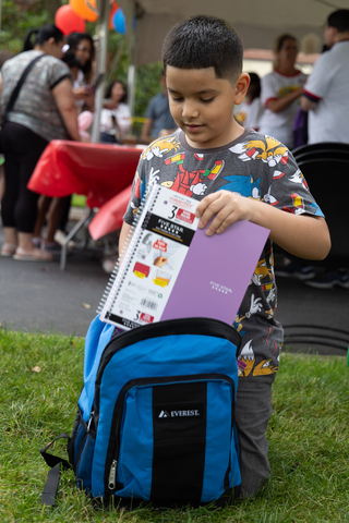 Henry Schein's "Back to School” event at its worldwide headquarters in Melville, N.Y. (Photo: Business Wire)