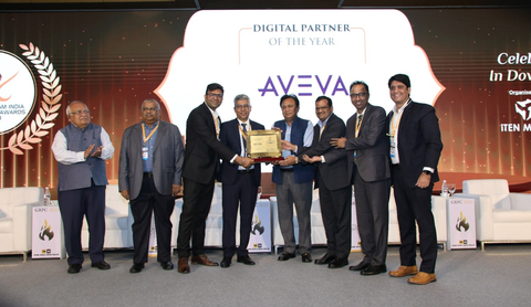 AVEVA Recognized As 'Digital Partner of the Year’ at the 4th Edition of Downstream India Excellence Awards 2023 (Photo: AETOSWire)