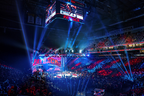 WWE® PAYBACK DELIVERS RECORDS FOR VIEWERSHIP, GATE & MERCHANDISE (Photo: Business Wire)