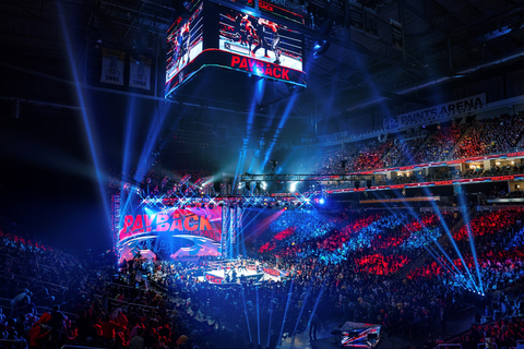 original WWE® PAYBACK DELIVERS RECORDS FOR VIEWERSHIP, GATE & MERCHANDISE (Photo: Business Wire)