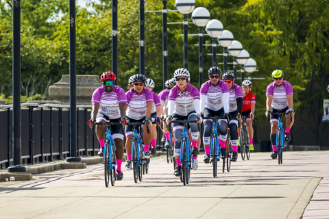 All Bristol Myers Squibb employees embarking on the ~3,000 mile cross-country bike ride have been personally impacted by cancer and are passionate about fundraising to help advance cancer research (Photo: Bristol Myers Squibb)