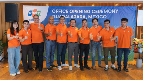 La ceremonia de inauguración de la oficina de FPT Software en Guadalajara tuvo lugar en septiembre de 2023 (Photo: Business Wire)