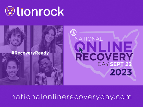 Lionrock announces 2023 National Online Recovery Day theme: #RecoveryReady (Graphic: Business Wire)