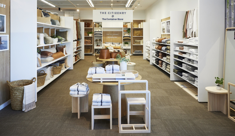 650 square-foot The Citizenry shop-in-shop exclusively at The Container Store in Plano, Texas. (Photo: Business Wire)