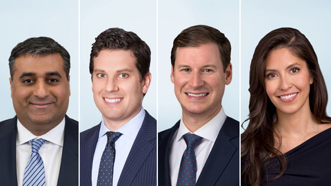 original Maneet Singh, Evan Matlin, Jon Swope, Stephanie Davis (Photo: Business Wire)