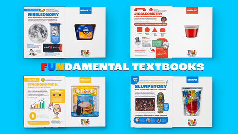 Kraft Heinz’s Beloved Kids’ Brands Enter the Book Business with New FUNdamental Textbooks (Graphic: Business Wire)