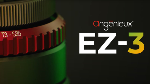 The EZ-3 68-250mm & 45-165mm Cinema Zoom Kit from Angenieux consists of a compact PL-mount zoom lens plus both Super35 and FF/VistaVision rear lens (Photo: Business Wire)