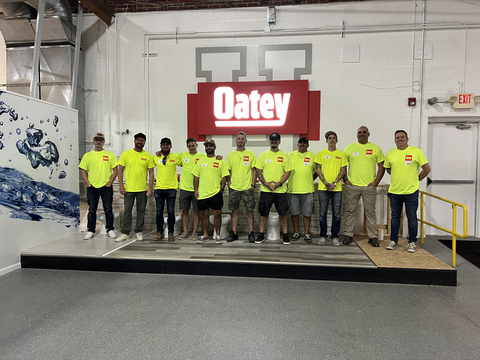 Oatey Co., a leading manufacturer of plumbing products since 1916, recently hosted its inaugural Tile Installer Summit for social media influencers in the tile industry. The invitation-only event, which took place August 16-17, 2023, in Cleveland, brought together eleven tile contractors from across the U.S. for an immersive training and networking experience led by Oatey product and technical experts. (Photo: Oatey)