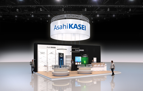Concept image of Asahi Kasei's Fakuma 2023 booth. (Photo: Business Wire)