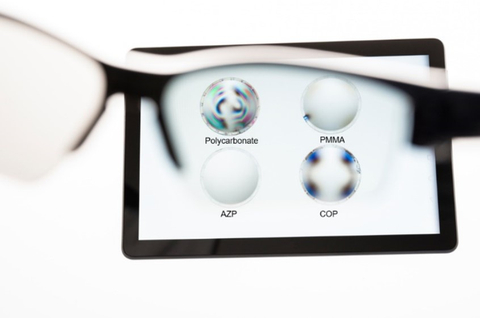 AZP™ transparent optical polymer. (Photo: Business Wire)