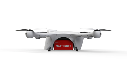 The Matternet M2 drone that UPSFF will use for beyond the visual line of sight (BVLOS) package delivery. (Photo: Business Wire)