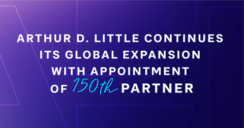 Arthur D. Little has appointed three new Partners, bringing its total count of Partners around the world to 150. (Graphic: Business Wire)