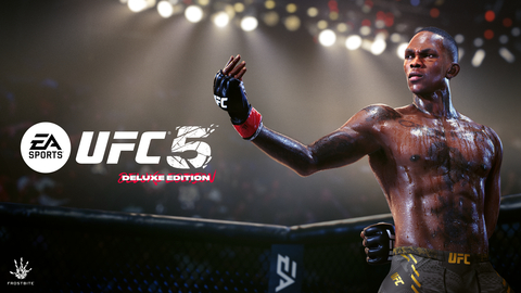 EA SPORTS UFC 5 Deluxe Edition Cover Star Israel Adesanya