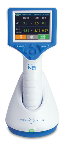 The NeurOptics NPi Pupillometer has been included in more than 120 clinical studies, adopted in over 650 hospitals in the U.S., and is represented in more than 35 countries worldwide. (Photo: Business Wire)