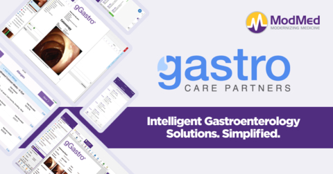 Gastro Care Partners Chooses ModMed to Help Accelerate its Operational Excellence (Graphic: Business Wire)