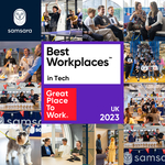 Samsara Named as One of the UK’s Best Workplaces in Tech™