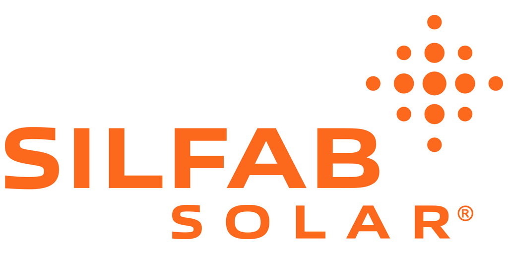 Silfab Solar Logo Full Color Pantone 165C