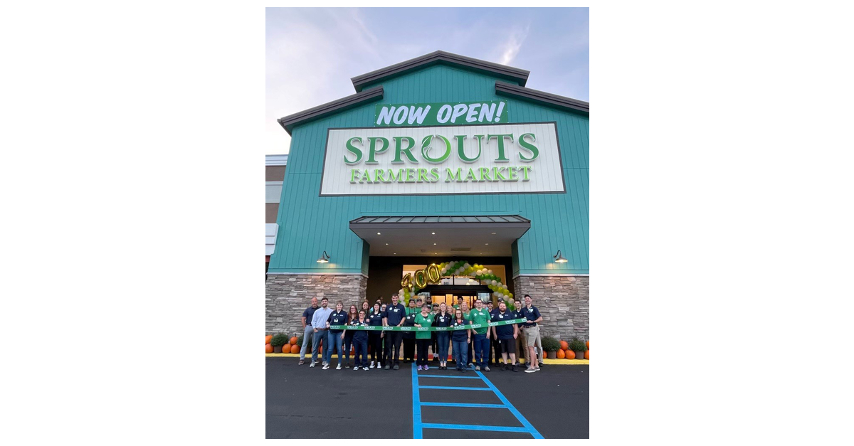 Sprouts Farmers Market Celebrates Milestone With 400th Store Opening in ...