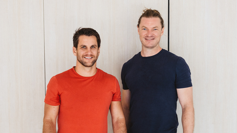 AMP co-founders Cameron Priest and Patrick Barnes. (Photo: Business Wire)