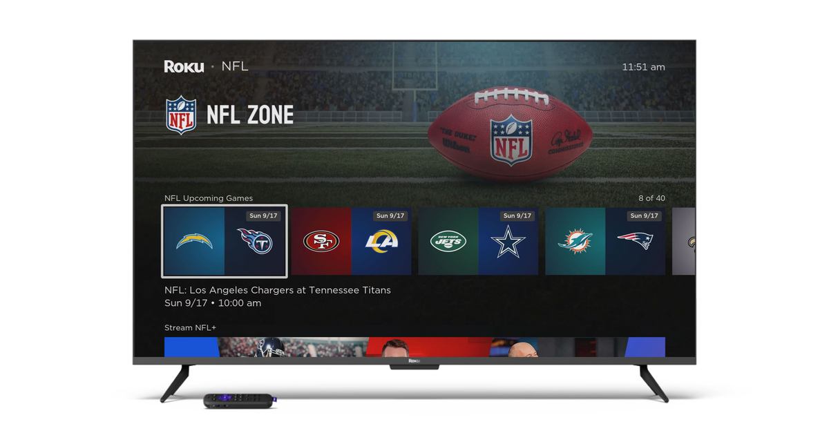 Roku s New NFL Zone Gives Fans Easy Access to NFL Games Right On Time for 2023 Season Business Wire