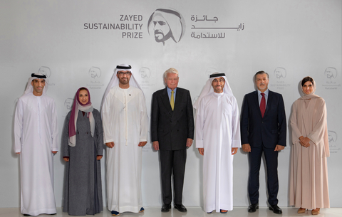 The Zayed Sustainability Prize Jury met in Abu Dhabi to elect the winners of this edition (Photo: AETOSWire)