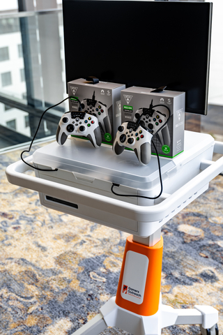 Turtle Beach provided hundreds of Recon Controllers for Gamers Outreach’s GO Karts portable video game kiosks specifically designed for hospitals. (Photo: Business Wire)