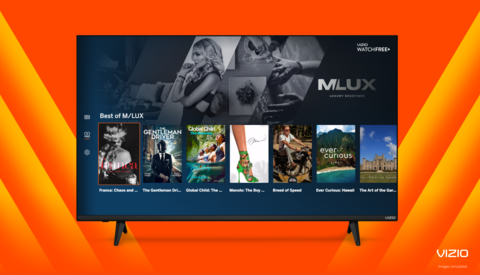 Modern Luxury Media Launches M/LUX on VIZIO (Graphic: Business Wire)