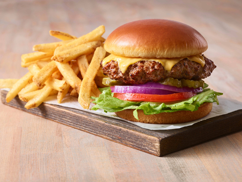 Dine-in or order online any one of Applebee’s three Classic Handcrafted Burgers with Fries for just $8.99 on Sept. 18 in celebration of National Cheeseburger Day. (Photo: Business Wire)