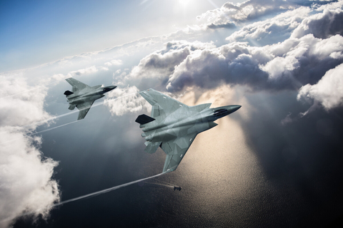 Concept image of GCAP aircraft on patrol (Photo: Business Wire)