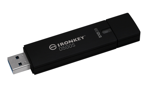 Kingston IronKey adds best-in-class D500S hardware-encrypted USB flash drive for large enterprises and governments. (Photo: Business Wire)