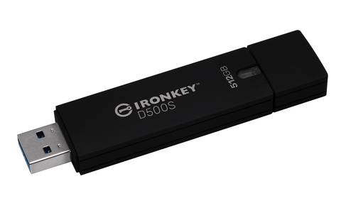 original Kingston IronKey adds best-in-class D500S hardware-encrypted USB flash drive for large enterprises and governments. (Photo: Business Wire)