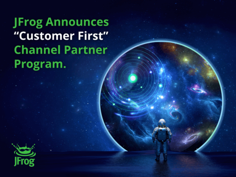 original JFrog Announces "Customer First" Channel Partner Program. (Graphic: Business Wire)