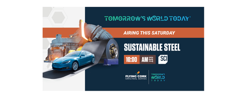 U. S. Steel to be featured on the sixth season of the Emmy-nominated series Tomorrow’s World Today®. The episode is scheduled to premiere September 16th on Science Channel. (Graphic: Business Wire)