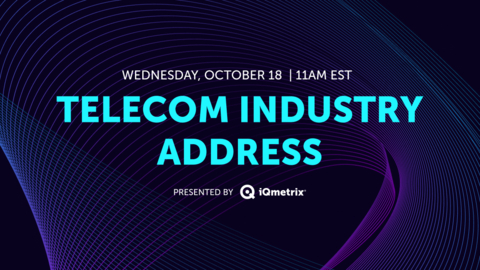 iQmetrix, North America’s only provider of Interconnected Commerce solutions for telecom, has announced it will host the 2023 Telecom Industry Address on Wednesday, October 18, 2023 at 11:00 am ET. Image: iQmetrix