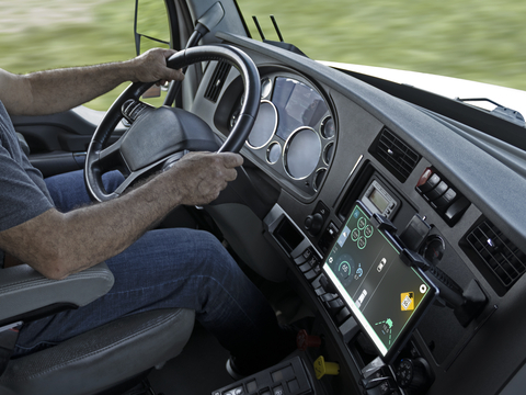 original Eaton’s artificial intelligence-powered iQ-Cruise® system improves fuel efficiency and environmental sustainability. (Photo: Business Wire)