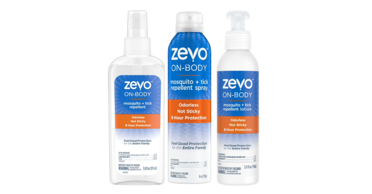 Zevo OnBody Mosquito + Tick Repellents Earn Coveted Good Housekeeping