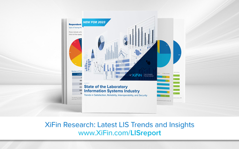 XiFin's Latest State of the LIS Industry Report Identifies Key System and Capability Gaps (Graphic: Business Wire)