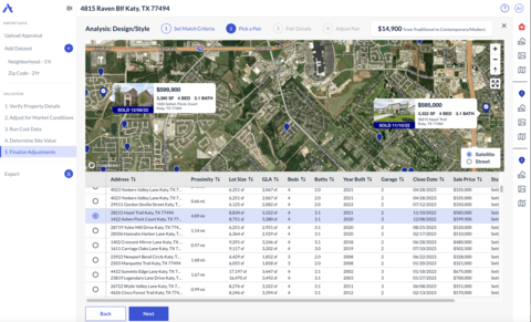 original Appraiser Toolkit Screenshot 1. A new framework built around the cost approach. (Graphic: Business Wire)