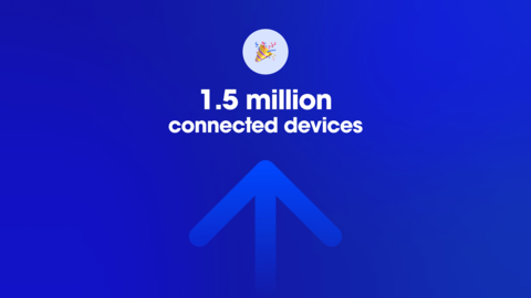 The Things Industries has reached 1.5 million connected devices to its LoRaWAN Network Server (Graphic: Business Wire)
