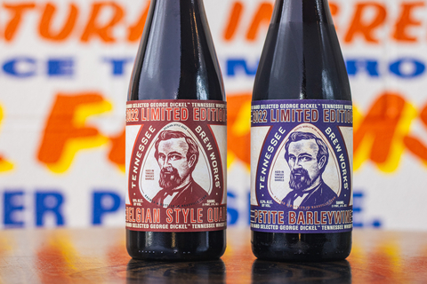 thumbnail Tennessee Brew Works & George Dickel to Release Belgian-Style Quad and Petite Barleywine Aged in George Dickel Whisky Barrels as Part of their Collaborative Series. (Photo: Business Wire)