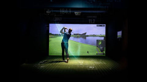 INDOOR GOLF, ELEVATED: TRACKMAN INTRODUCES TRACKMAN iO, ITS FIRST LAUNCH MONITOR DESIGNED SPECIFICALLY FOR THE INDOOR GAME (Photo: Business Wire)
