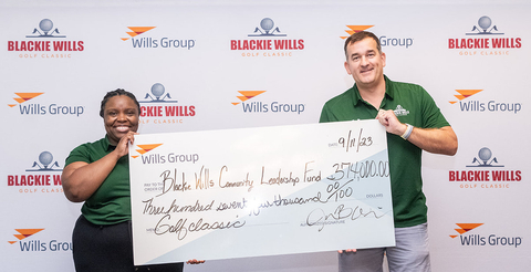original The Wills Group raised more than $374,000 in support of the Blackie Wills Community Leadership Fund at the seventh annual Blackie Wills Golf Classic. (Photo credit: Ana Isabel Photography).
