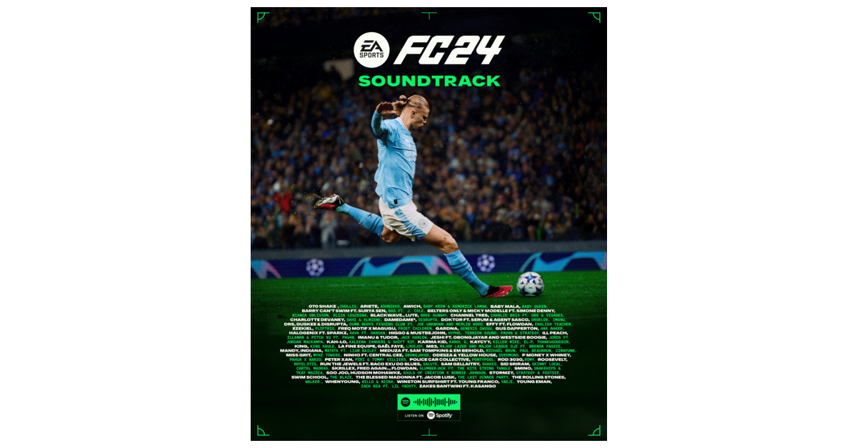 EA Sports FC 24 Soundtrack: Songs List, Where To Download And Listen - GAME  ENGAGE