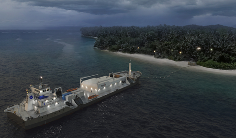Nuclear power generation vessel concept (Photo: Business Wire)