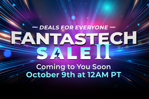 Newegg's FantasTech Sale II will offer great deals on tech products from Oct. 9 to Oct. 13. (Graphic: Newegg)