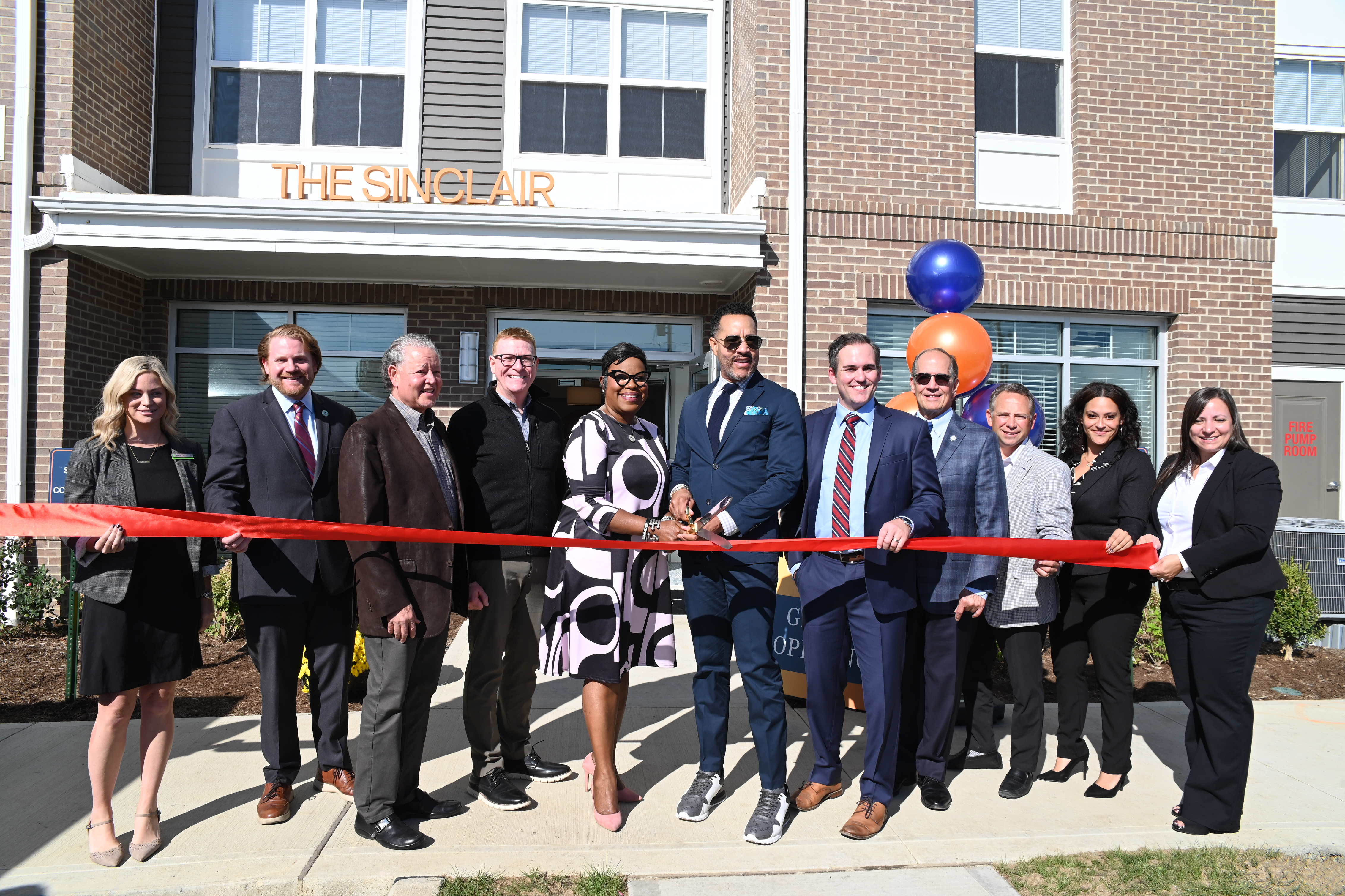 Leaders with the Columbus Metropolitan Housing Authority and The