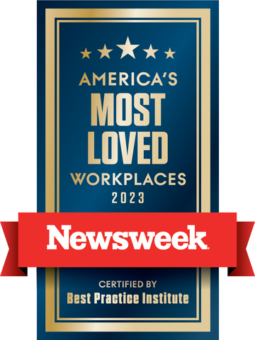 Hilton Grand Vacations Named to Newsweek’s “Top 100 Most Loved Workplaces” List for Third Consecutive Year. (Graphic: Business Wire)