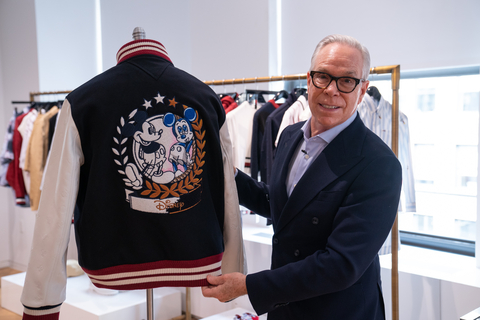 Tommy Hilfiger's unique combination of modern prep and reinvented classics has become synonymous with American cool style. The reworked iconic varsity jacket features Manga Mickey & Friends who also appeared in the Summer Pre-Fall 2023 Disney x Tommy capsule collection. Clarence Ruth, a partner of the brand’s People’s Place Program, joins the initiative as enlisted by Tommy Hilfiger. To learn more about Create 100 and to immerse yourself in the stories of the campaign, follow @DisneyStyle on social media and search the hashtag #DisneyCreate100 and #Disney100. You can also visit the website at http://www.disney.com/create100. (Photo: Business Wire)