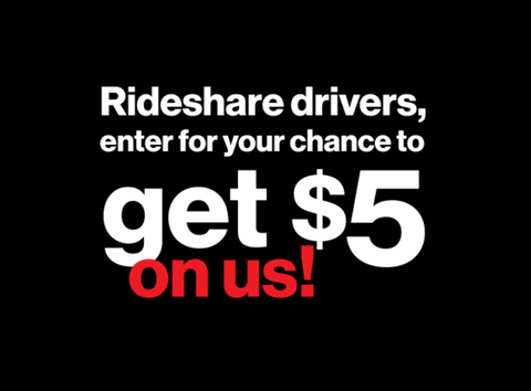 Beginning September 20, rideshare drivers in Los Angeles can enter to win an extra $5 at https://ridesharesweeps.com/en/gate. (Graphic: Business Wire)