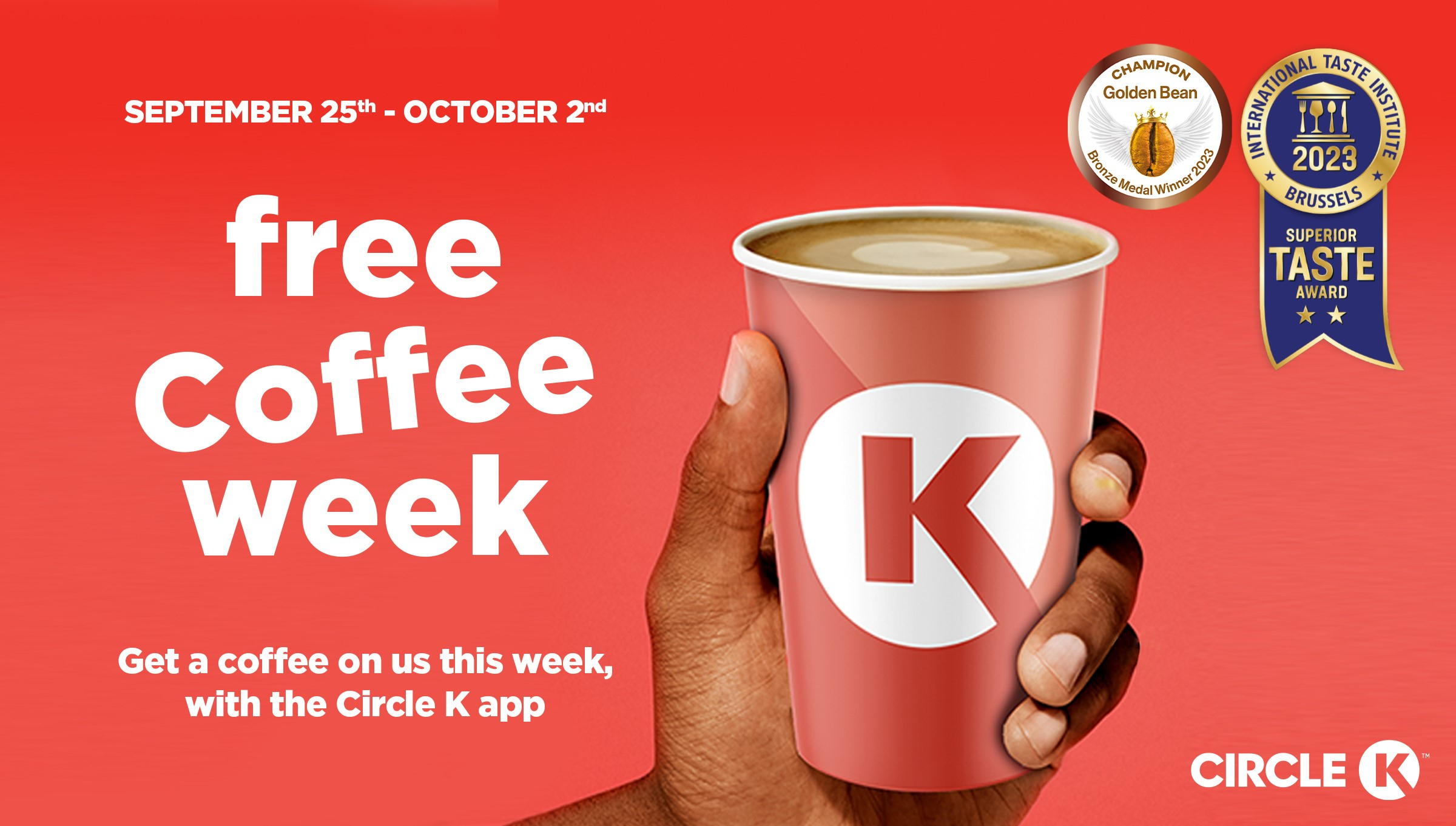 Circle K Brews Up Free Coffee in U.S. Beginning Sept. 25 | Business Wire